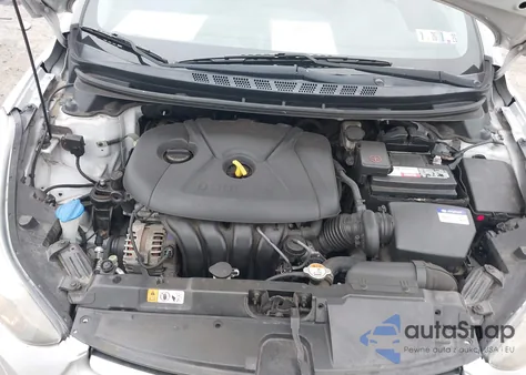 2016 Hyundai Elantra Value Edition from USA, damaged, VIN KMHDH4AE6GU52O651